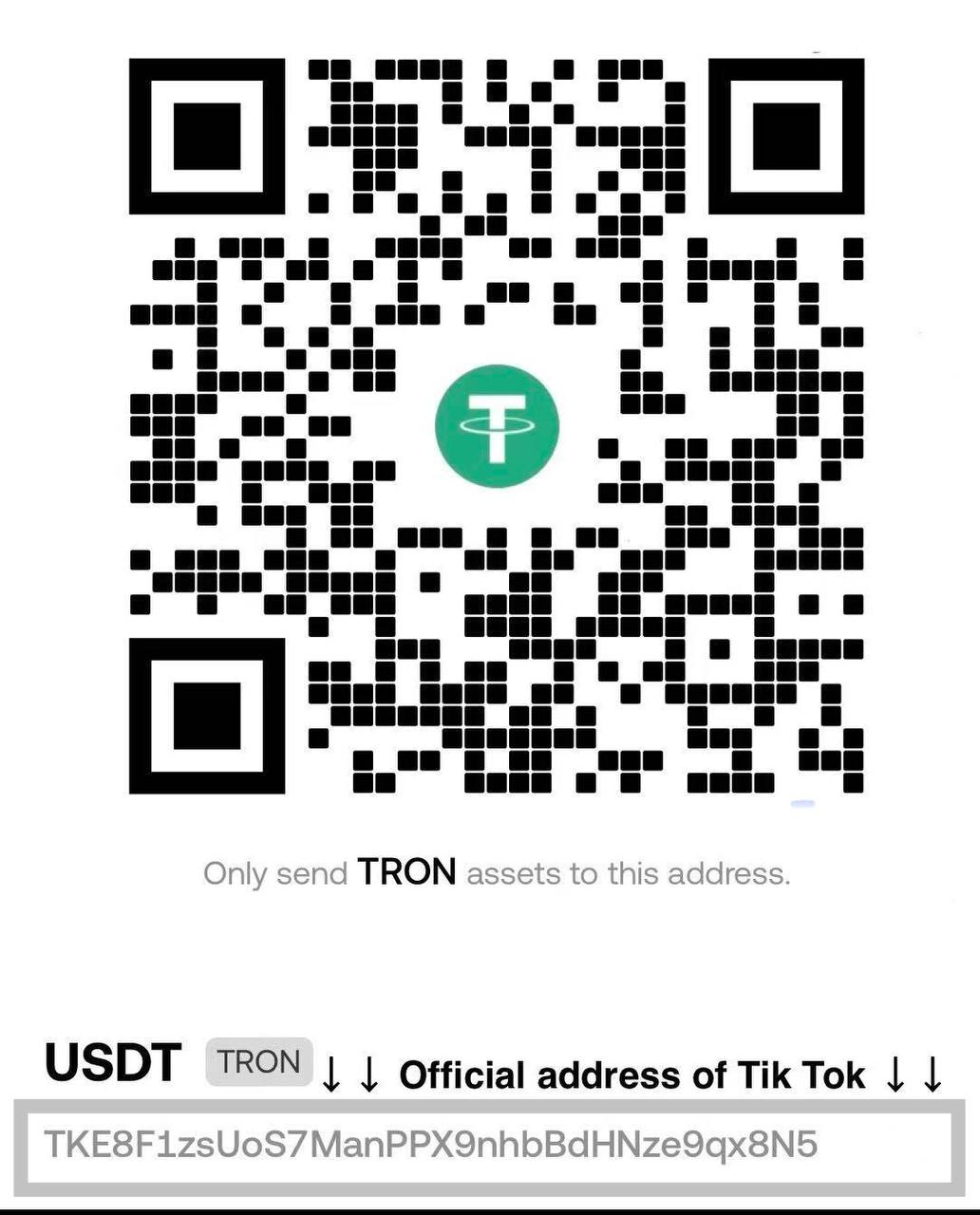 TRC-20充值相关图片